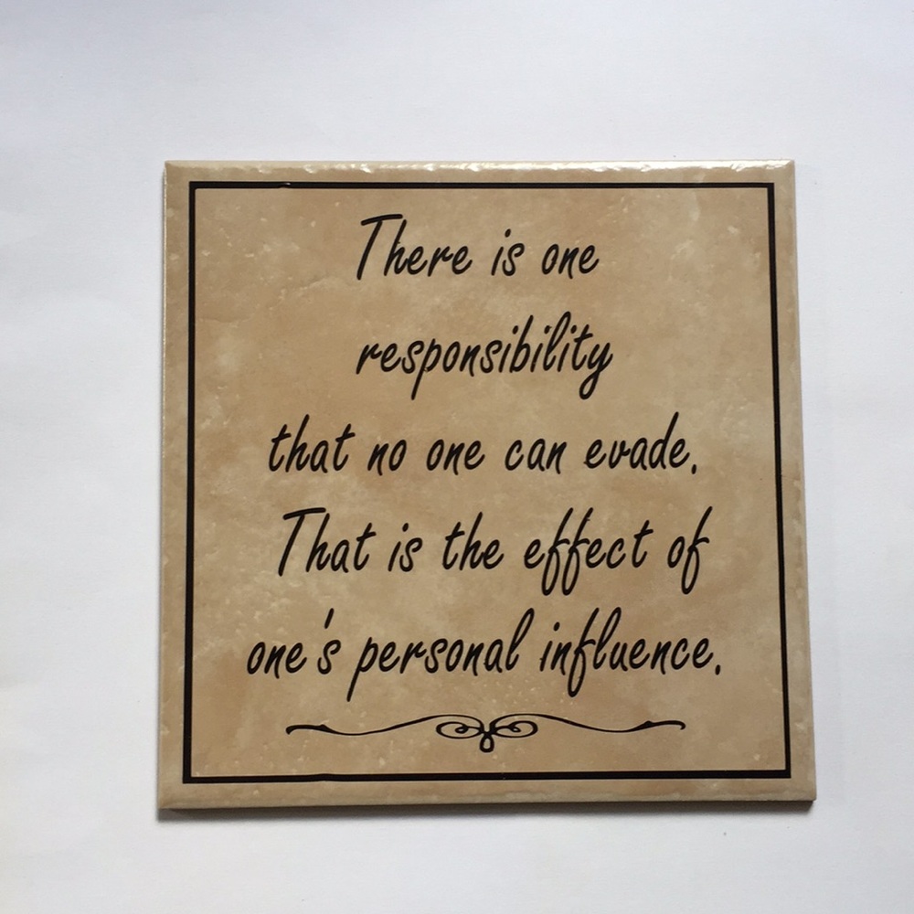 🌸🌿HOST PICK 🌸🌿 INSPIRATIONAL DECORATIVE TILE - Picture 2 of 3